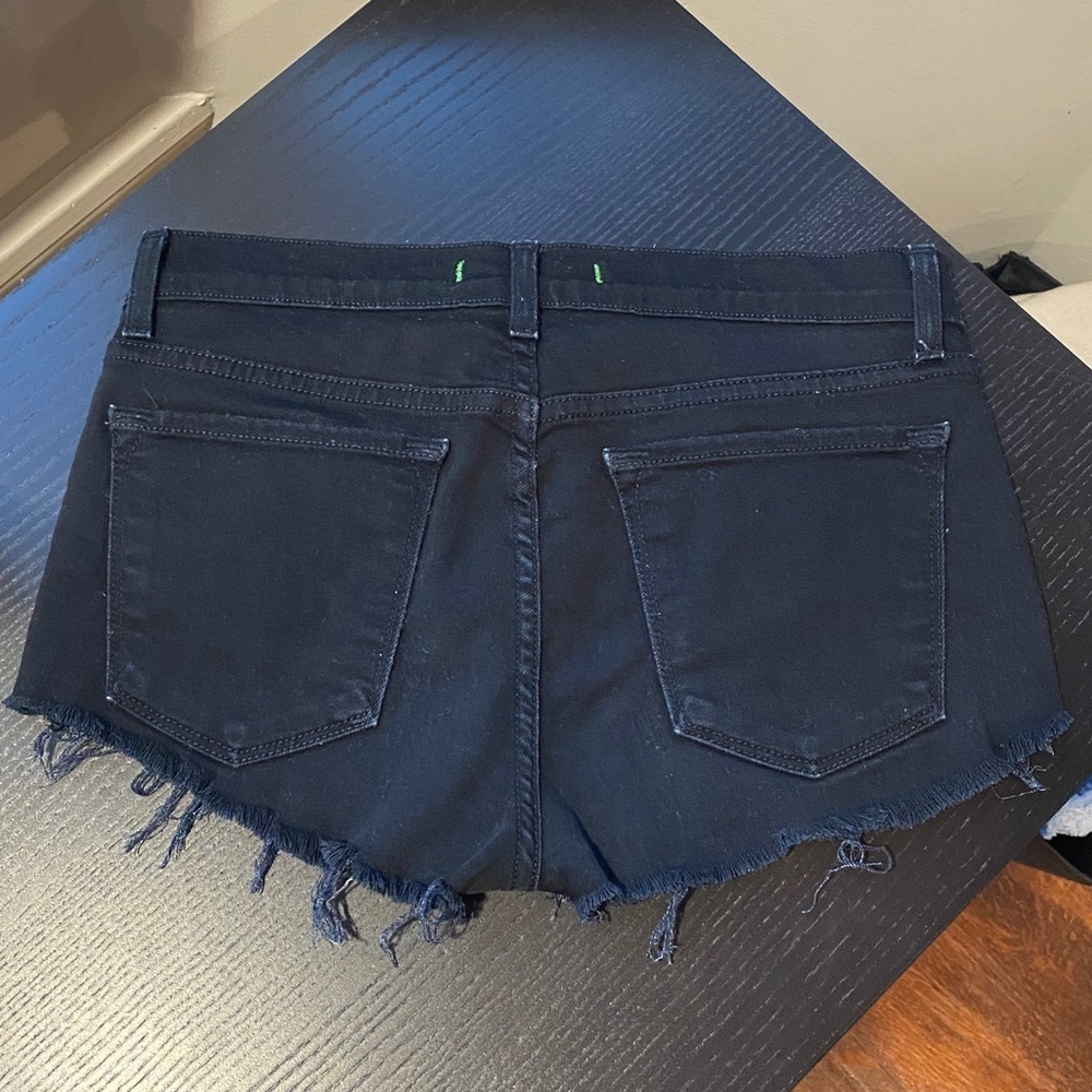 J Brand Black Jean Shorts Sz. 26 - Picture 2 of 8